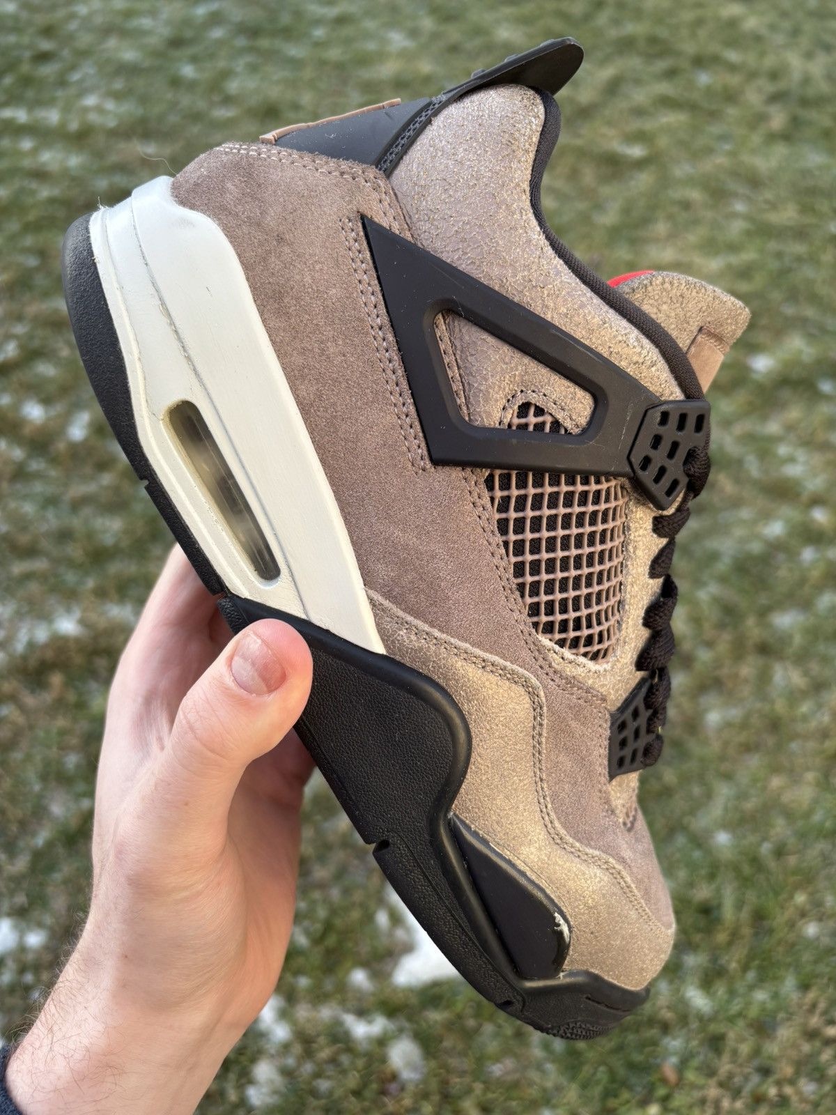Jordan Brand Jordan 4 Retro Taupe Haze 2021 Size 9 Size US 9 / EU 42 - 1 Thumbnail