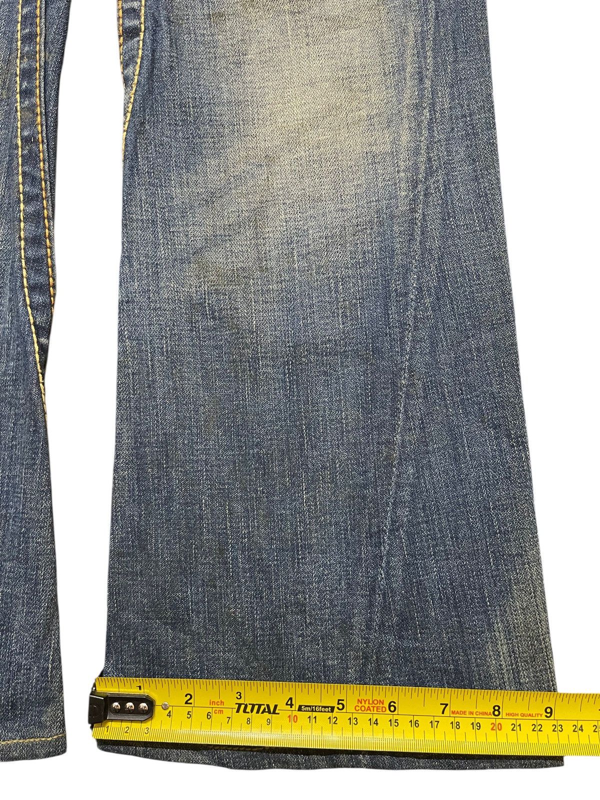 True Religion Vintage Usa True Religion Mud Wash Whiskers Bootcut Wide Leg Size US 31 - 17 Thumbnail