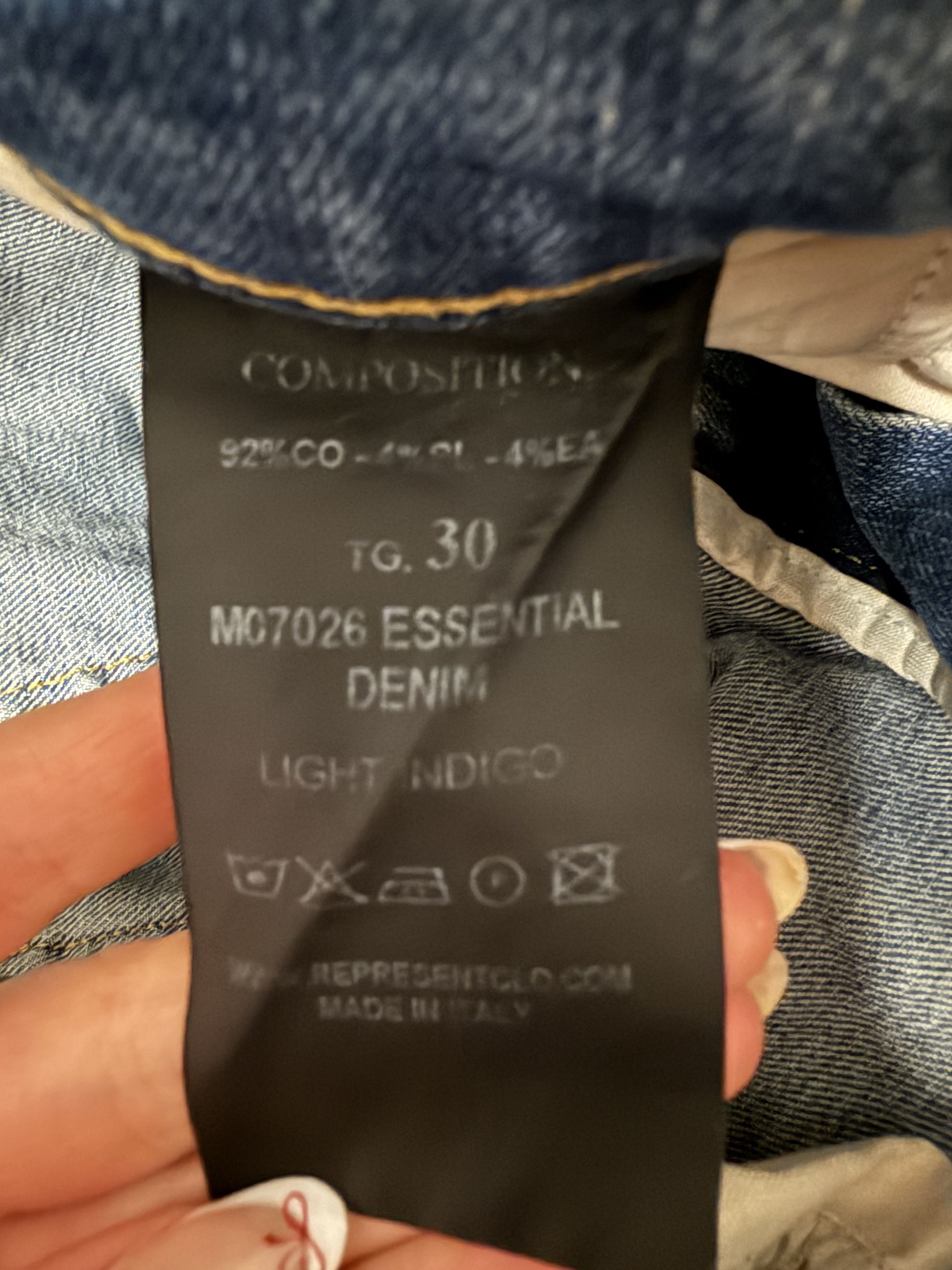 Represent Clo. Represent Essential Denim Jeans Size US 30 / EU 46 - 5 Thumbnail