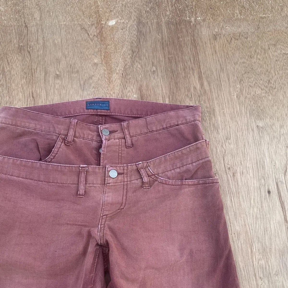 Japanese Brand × RAGEBLUE × Seditionaries 🍁GRAILS🍁RAGEBLUE JEANS FADED DOUBLEWAIST DUCK CANVAS PANTS Size US 32 / EU 48 - 5 Thumbnail