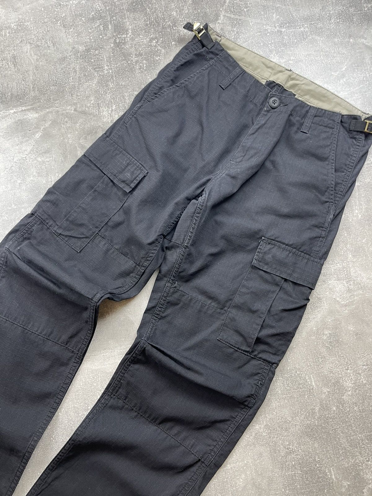 Carhartt Wip Carhartt WIP Aviation BlackTactical Ripstop Cargo Pants Size US 29 - 8 Thumbnail