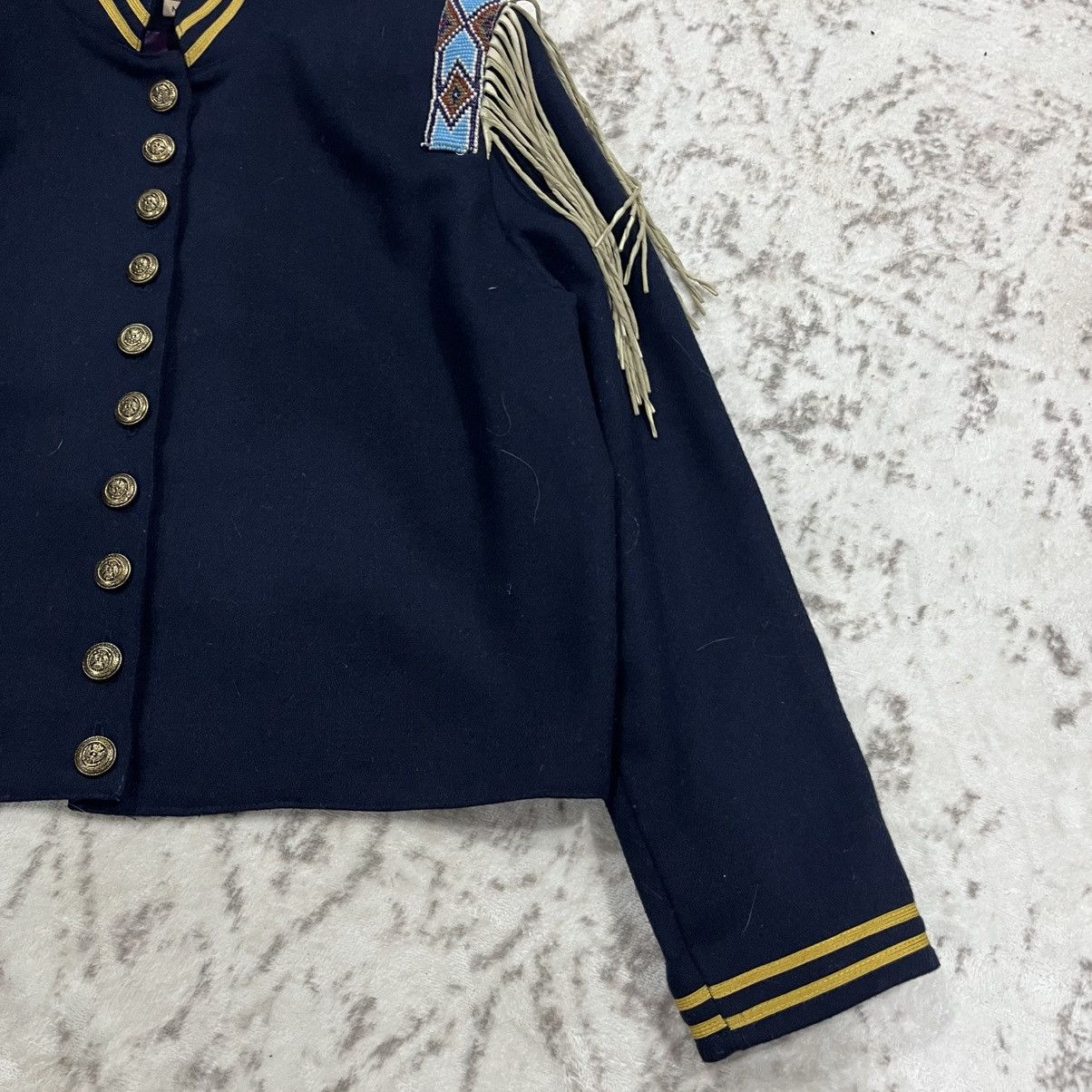 Other DOUBLE D RANCH WEAR WESTERN COWBOY CROPPED JACKET Size US M / EU 48-50 / 2 - 4 Thumbnail