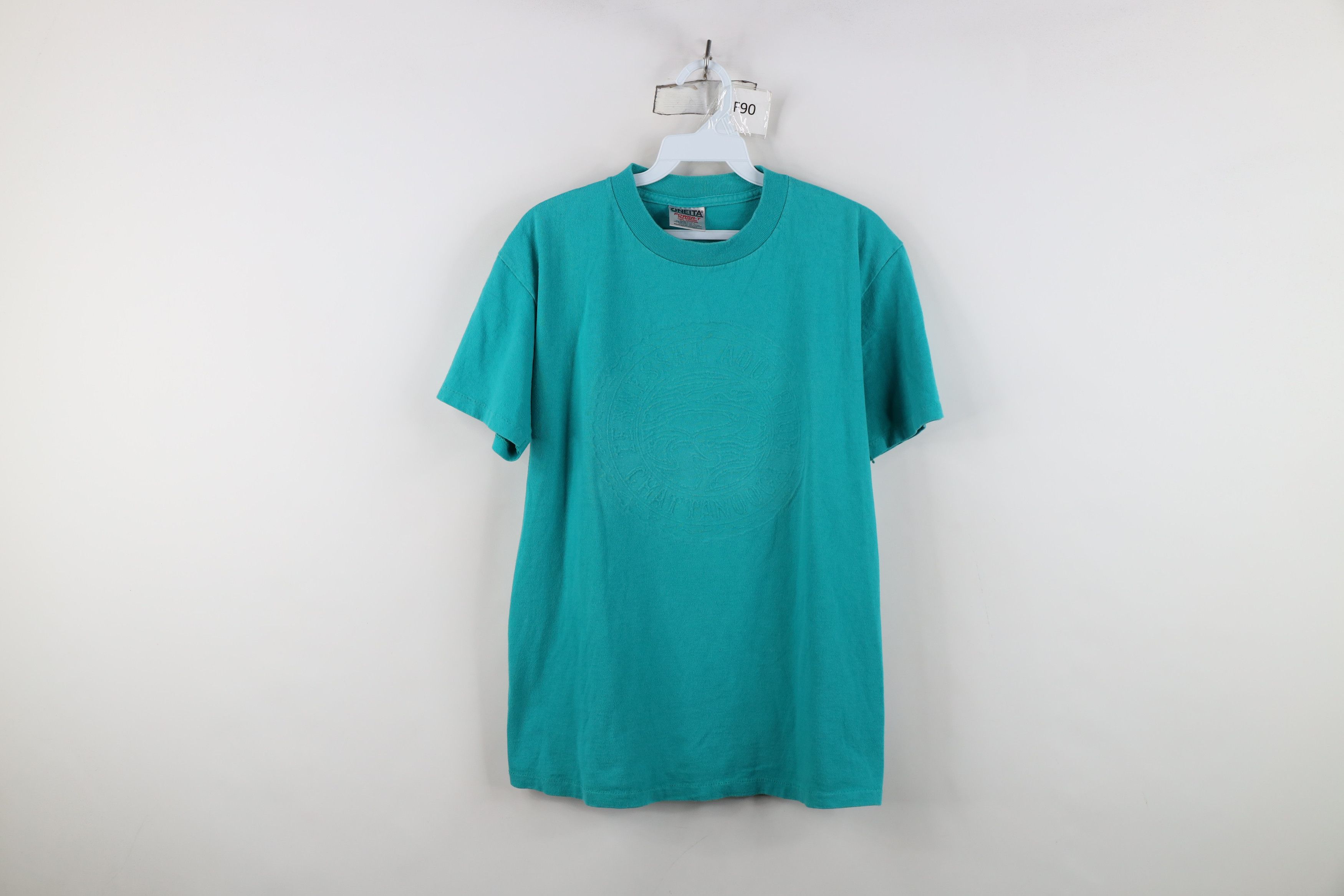 Vintage Vintage 90s Streetwear Aquarium Chattanooga T-Shirt USA Size US M / EU 48-50 / 2 - 1 Thumbnail