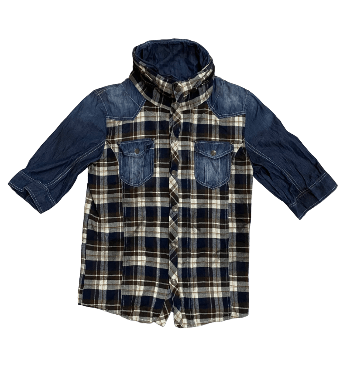 In The Attic In The Attic Double Collar Snap Button Shirt Size US L / EU 52-54 / 3 - 1 Thumbnail