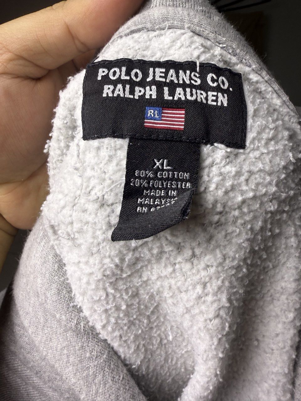 Polo Ralph Lauren × Vintage Polo Jeans Co X Ralph Lauren X Hoodie Size US XXL / EU 58 / 5 - 7 Thumbnail