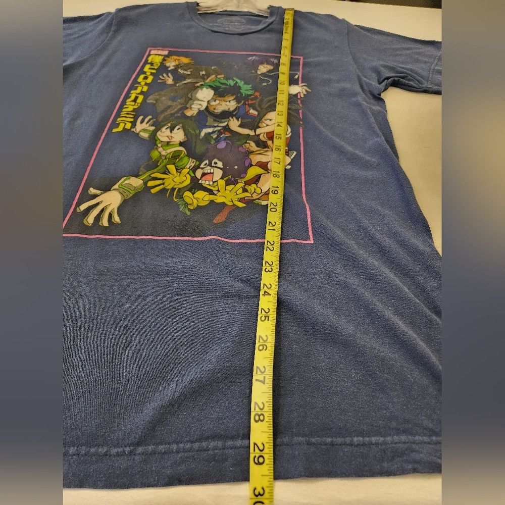 Other Funination My Hero Academia Blue Graphic T-Shirt with Anime Size US M / EU 48-50 / 2 - 6 Thumbnail