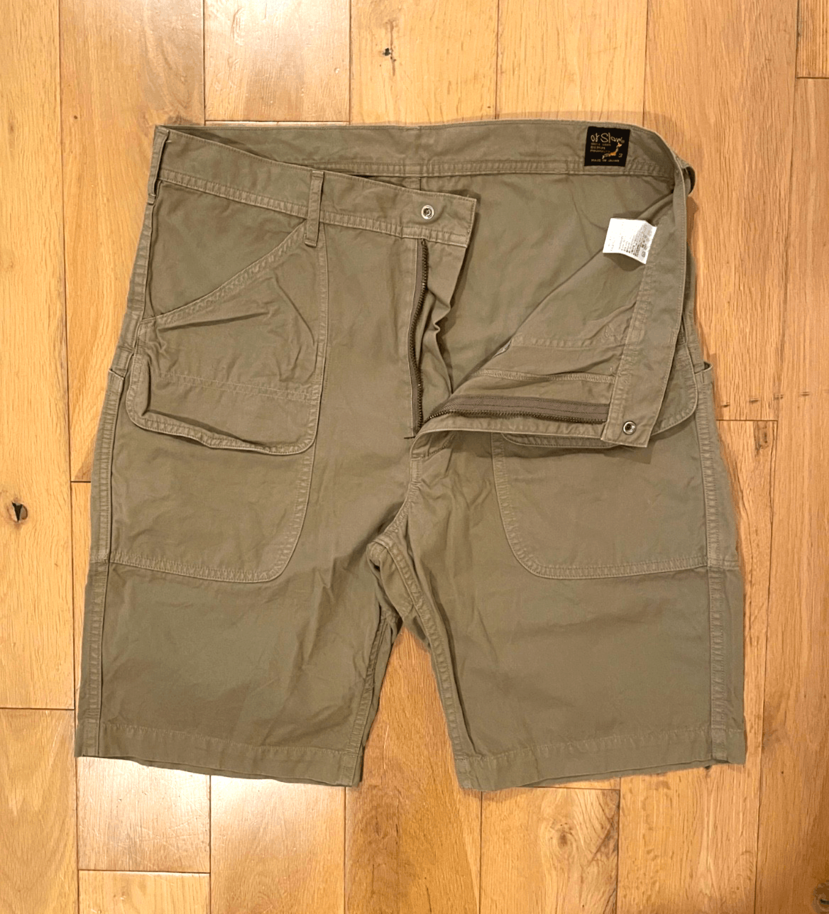 Orslow orSlow Poplin Shorts Beige Size 3 (34") Made in Japan Size US 34 / EU 50 - 2 Thumbnail