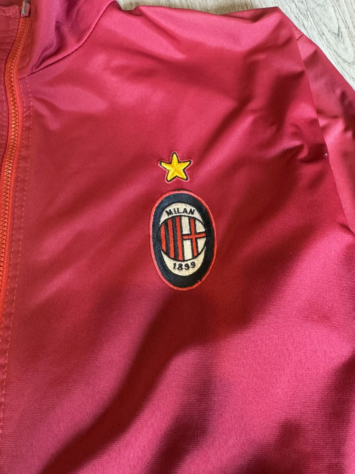Vintage VINTAGE AC MILAN BIG LOGO JACKET Size US XL / EU 56 / 4 - 6 Thumbnail