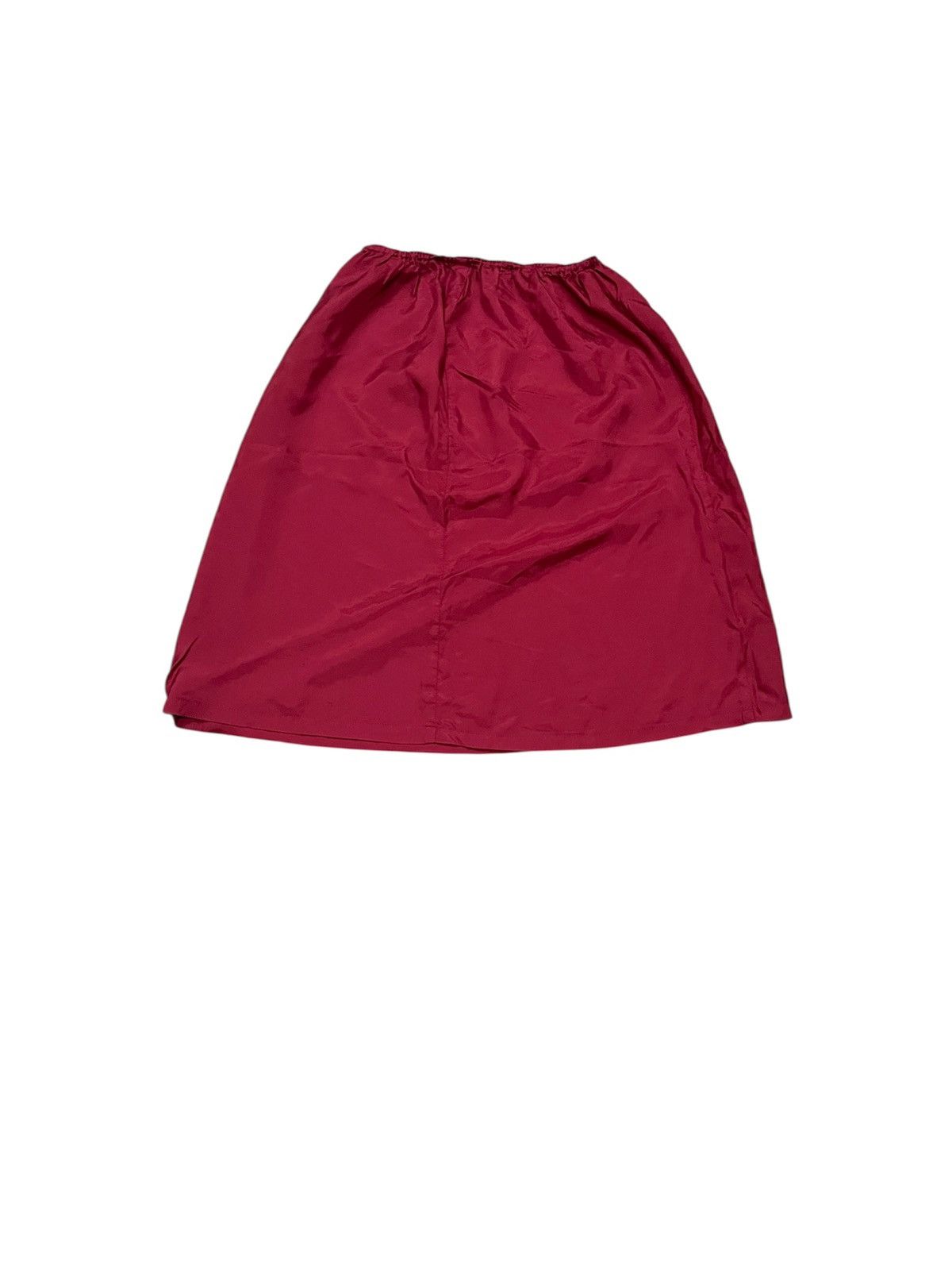 Thierry Mugler 90s THEIRRY MUGLER PARIS NYLON MIDI SKIRT Size 26" / US 2 / IT 38 - 2 Thumbnail