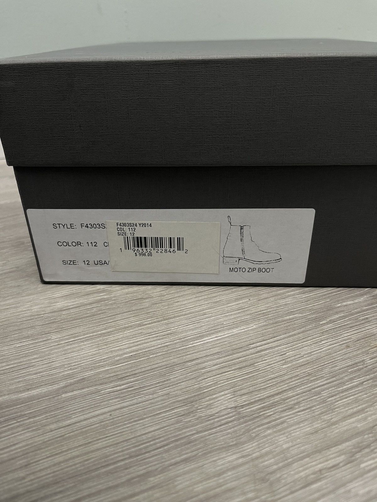 John Varvatos Moto zip boot size 12 Size US 12 / EU 45 - 9 Thumbnail