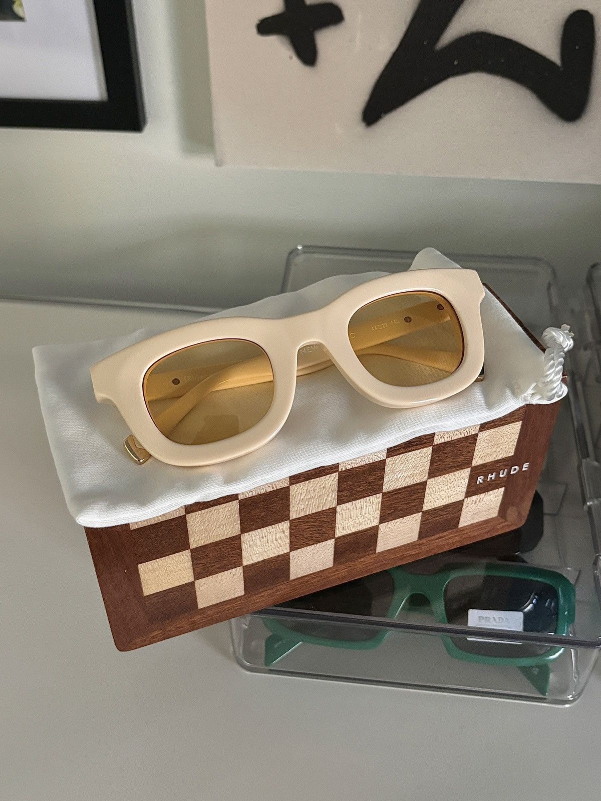 Rhude RHUDE RHODEO SUNGLASSES Size ONE SIZE - 2 Thumbnail