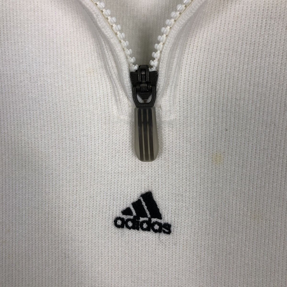 Adidas × Japanese Brand Adidas Sleeveless Jumper Sweatshirt Half Zip Rare Small Size US S / EU 44-46 / 1 - 11 Thumbnail