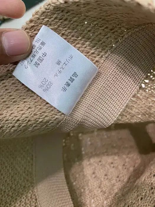 Japanese Brand Japanese Brand Knit Bucket Hat Size ONE SIZE - 5 Thumbnail