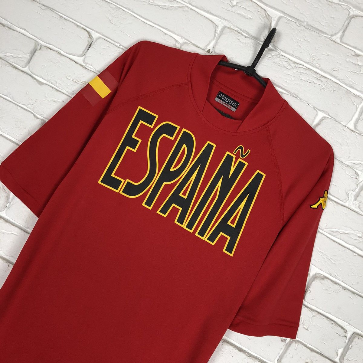 Kappa Espana Spain national team vintage kappa jersey Size US L / EU 52-54 / 3 - 2 Thumbnail