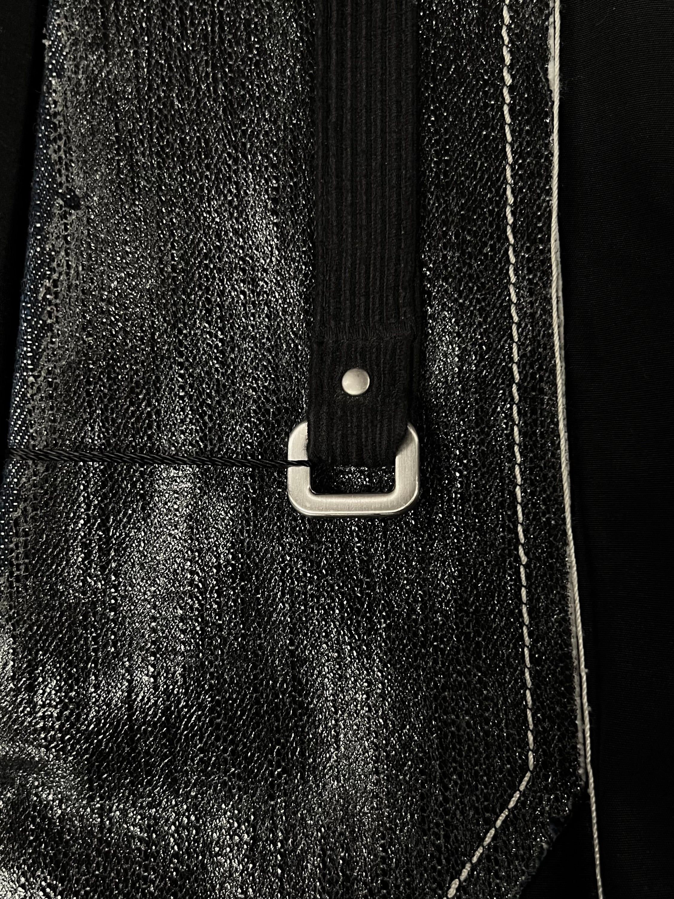 Rick Owens SS2019 Rick Owens ‘Babel’ Wax Panelled Denim Size US 34 / EU 50 - 2 Thumbnail