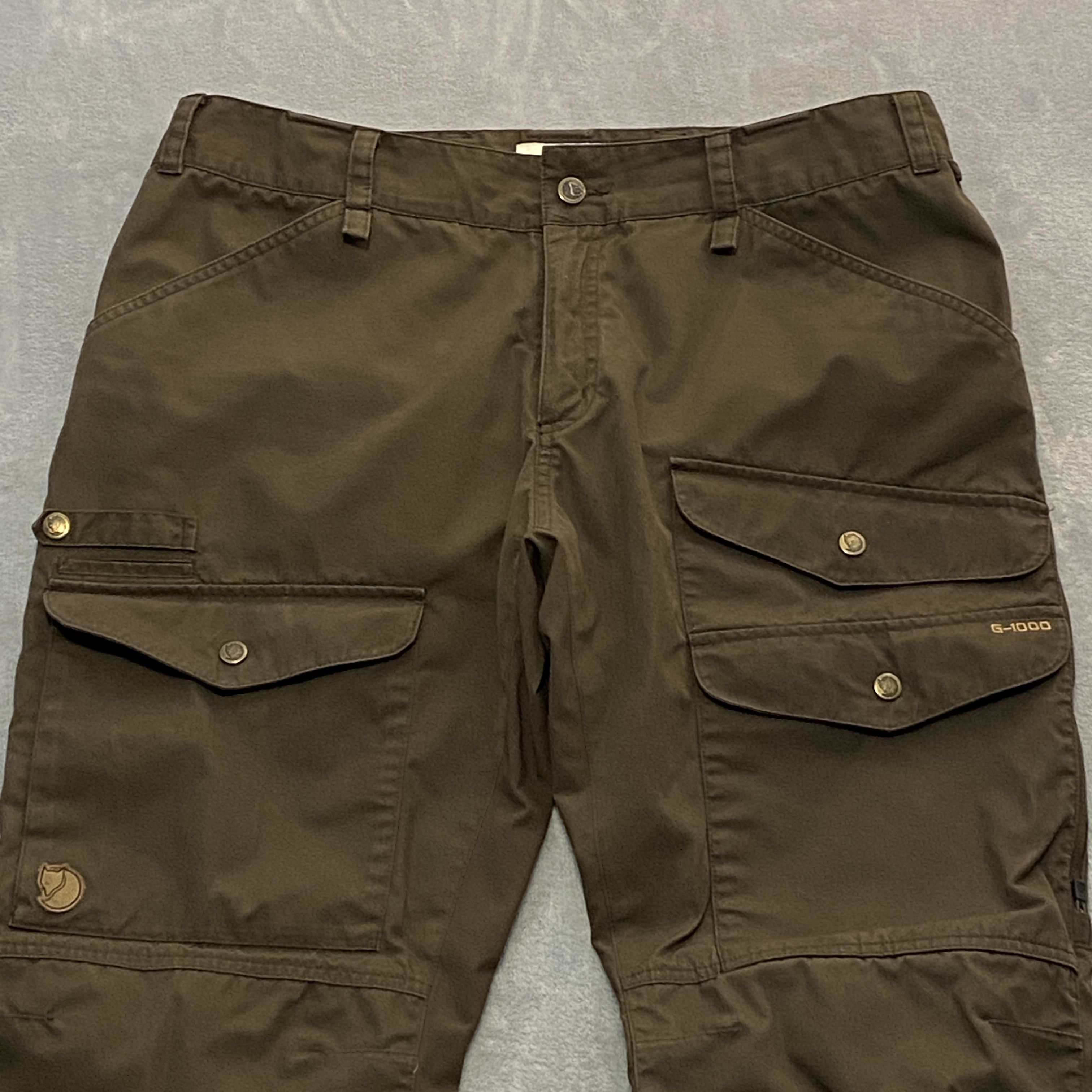 fjallraven-pants-men-36r-vidda-pro-g1000-ventilated-cargo-snap-pockets