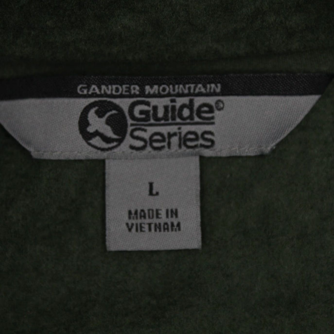 Essentials Gander Mountain Shacket Mens Large Green 1/4 Zip Sweatshirt Fleece NWT ACembroidered Logo Regular Fit Outdoor Shirt Size US L / EU 52-54 / 3 - 7 Thumbnail