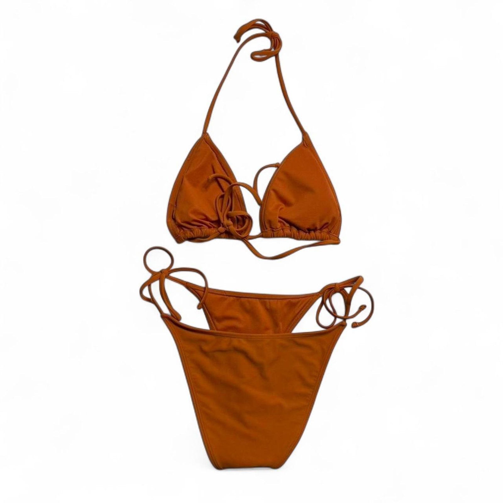 Other Orange Bikini Two Piece Set Womens Size Medium Size M / US 6-8 / IT 42-44 - 3 Thumbnail