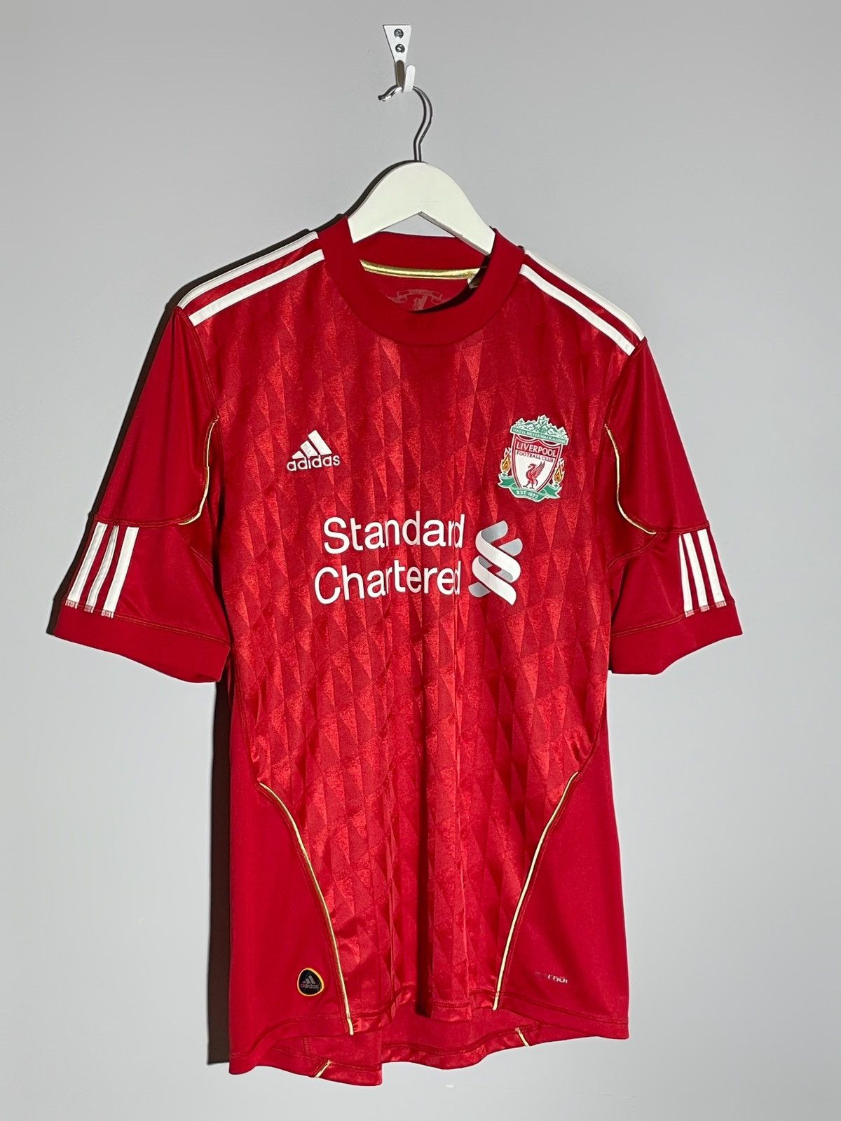 Adidas Liverpool FC Adidas 2010/11 Home Y2k Football Shirt Size US M / EU 48-50 / 2 - 2 Thumbnail
