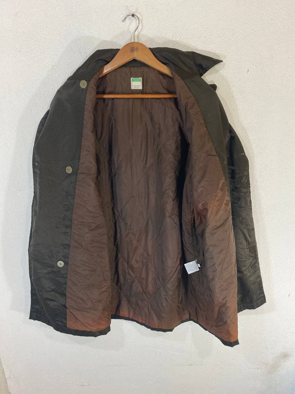 united colors of benetton jacket quilted lining