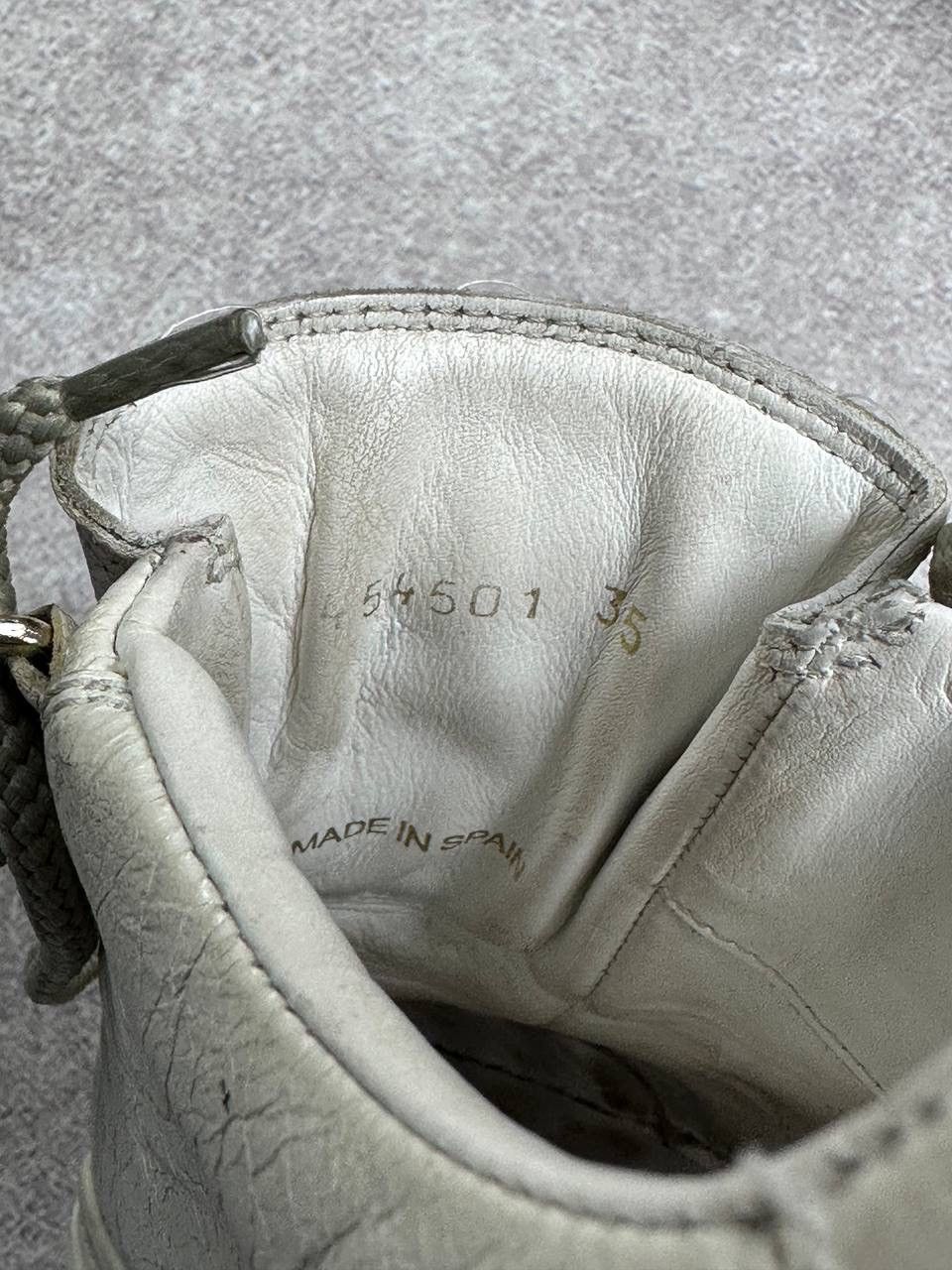 Balenciaga Vintage Balenciaga Arena Leather Low Leather Sneakers EUR 35 Size US 5 / IT 35 - 11 Thumbnail