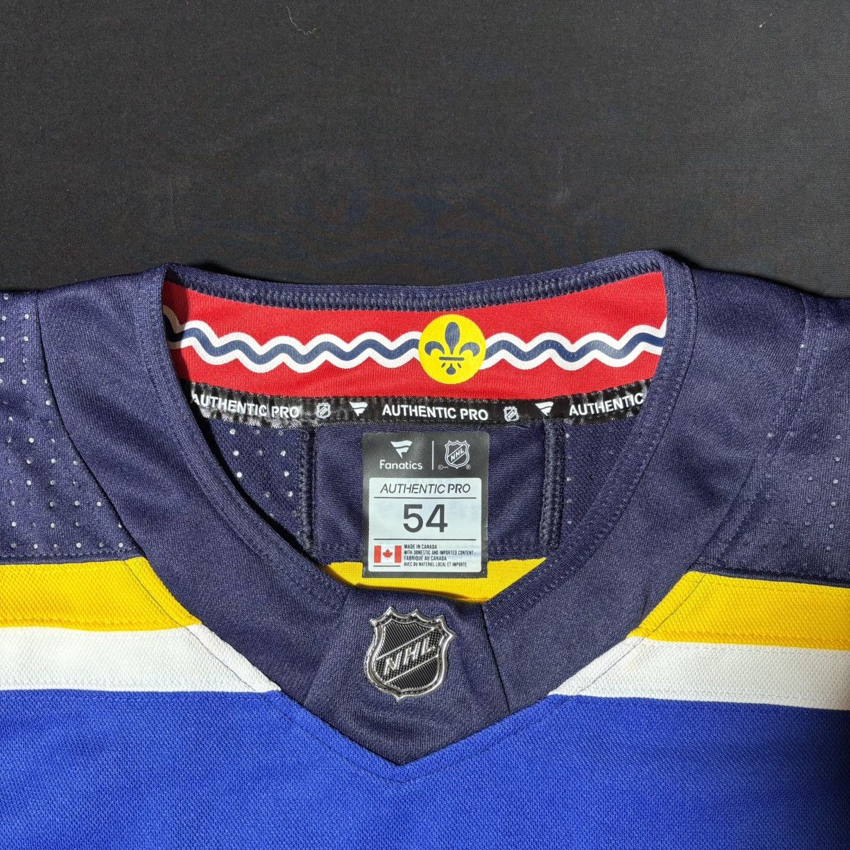 Other FANATICS ST LOUIS BLUES JORDAN BINNINGTON JERSEY SIZE 54 Size US L / EU 52-54 / 3 - 3 Thumbnail