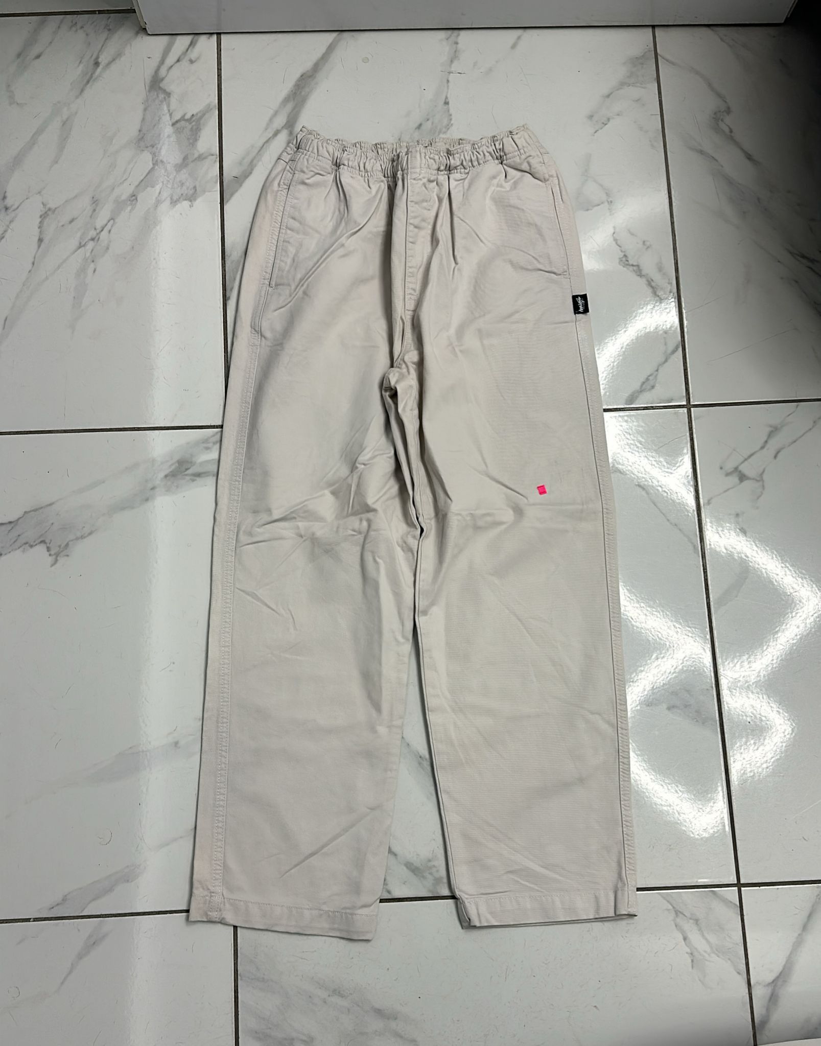 Stüssy Brushed Beach Pant White Size Medium