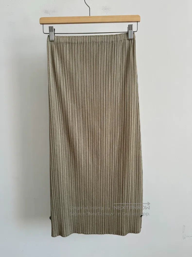 Issey Miyake Issey Miyake Brown Midi Skirt Size 25" / US 0 / IT 36 - 1 Thumbnail