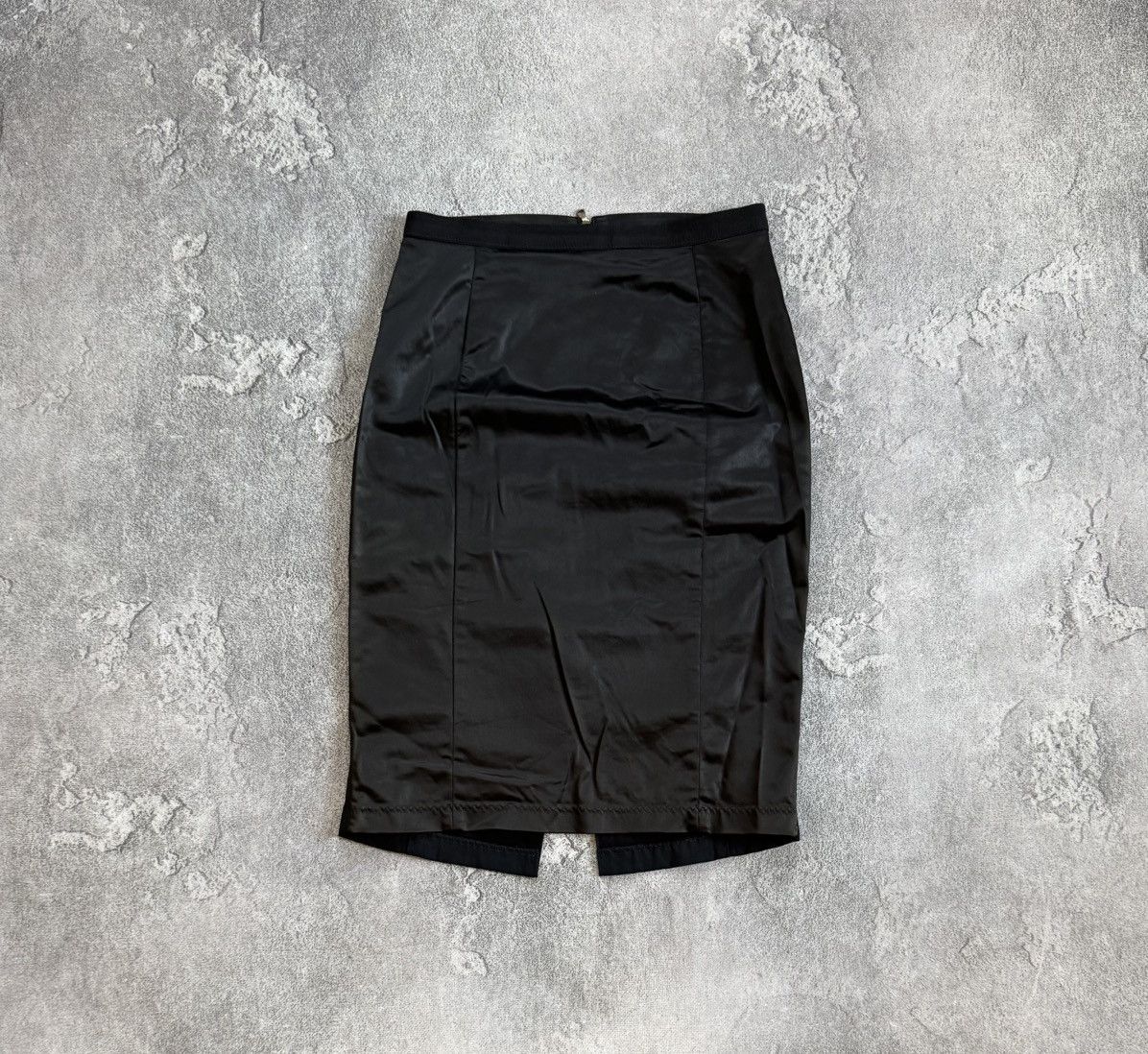 Dolce & Gabbana Dolce & Gabbana 42size pencil black skirt Size 28" / US 6 / IT 42 - 5 Thumbnail