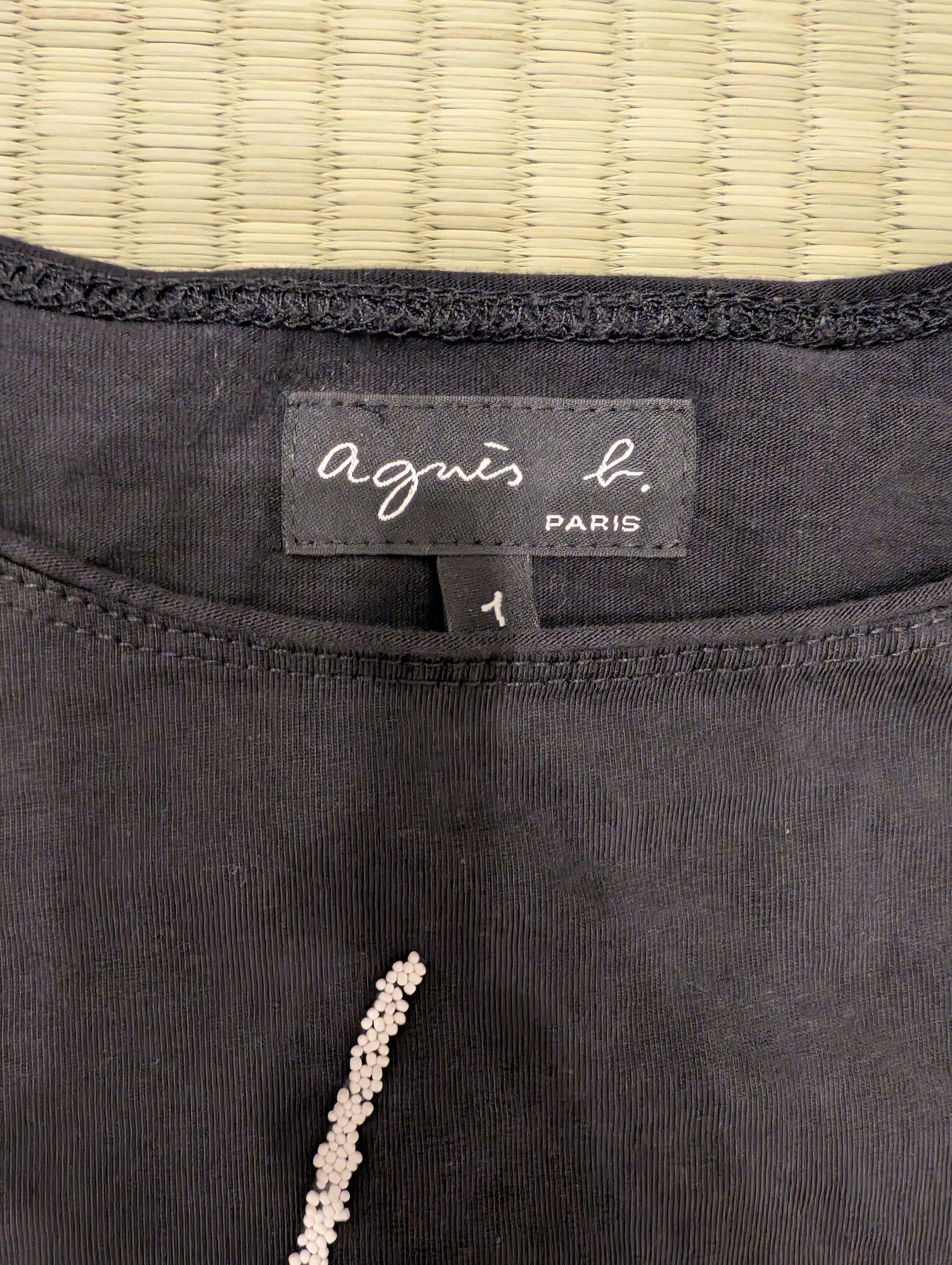 agnes b. RARE Agnes B. Irony Mark Long Sleeve T-shirt Women's Size 1 Size S / US 4 / IT 40 - 3 Thumbnail