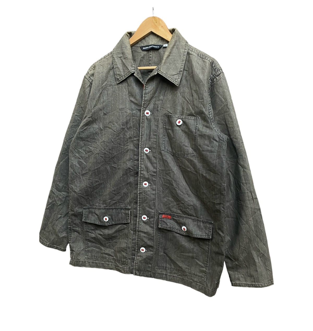 Japanese Brand × Modern Amusement Vintage Modern Amusement Tartan Jacket Size US L / EU 52-54 / 3 - 2 Thumbnail