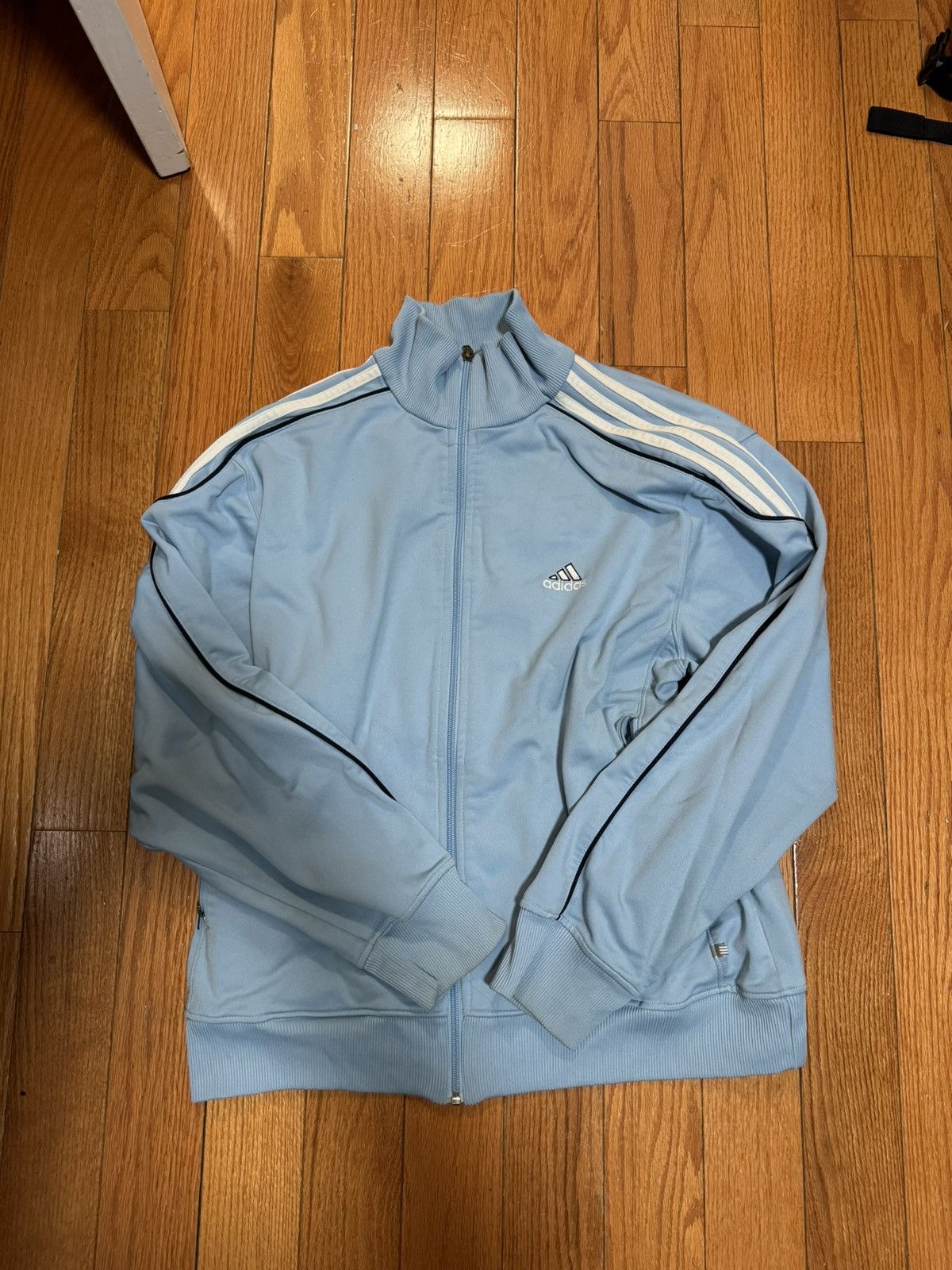 Adidas Vintage Adidas Sports Zipup Size US L / EU 52-54 / 3 - 1 Thumbnail