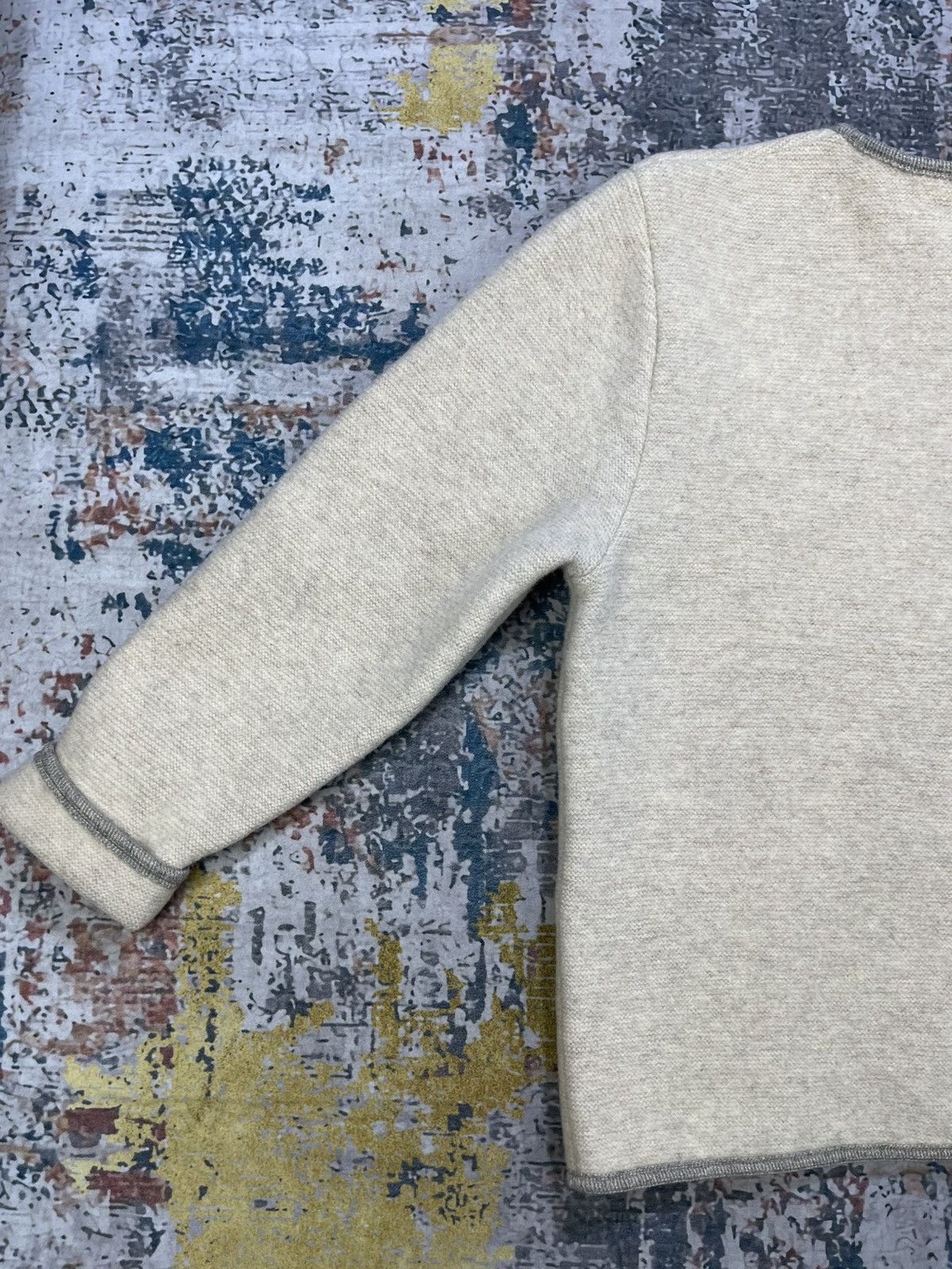 GIESSWEIN Vintage Giesswein Pure Virgin Wool Cardigan Sweater Size XL / US 12-14 / IT 48-50 - 4 Thumbnail