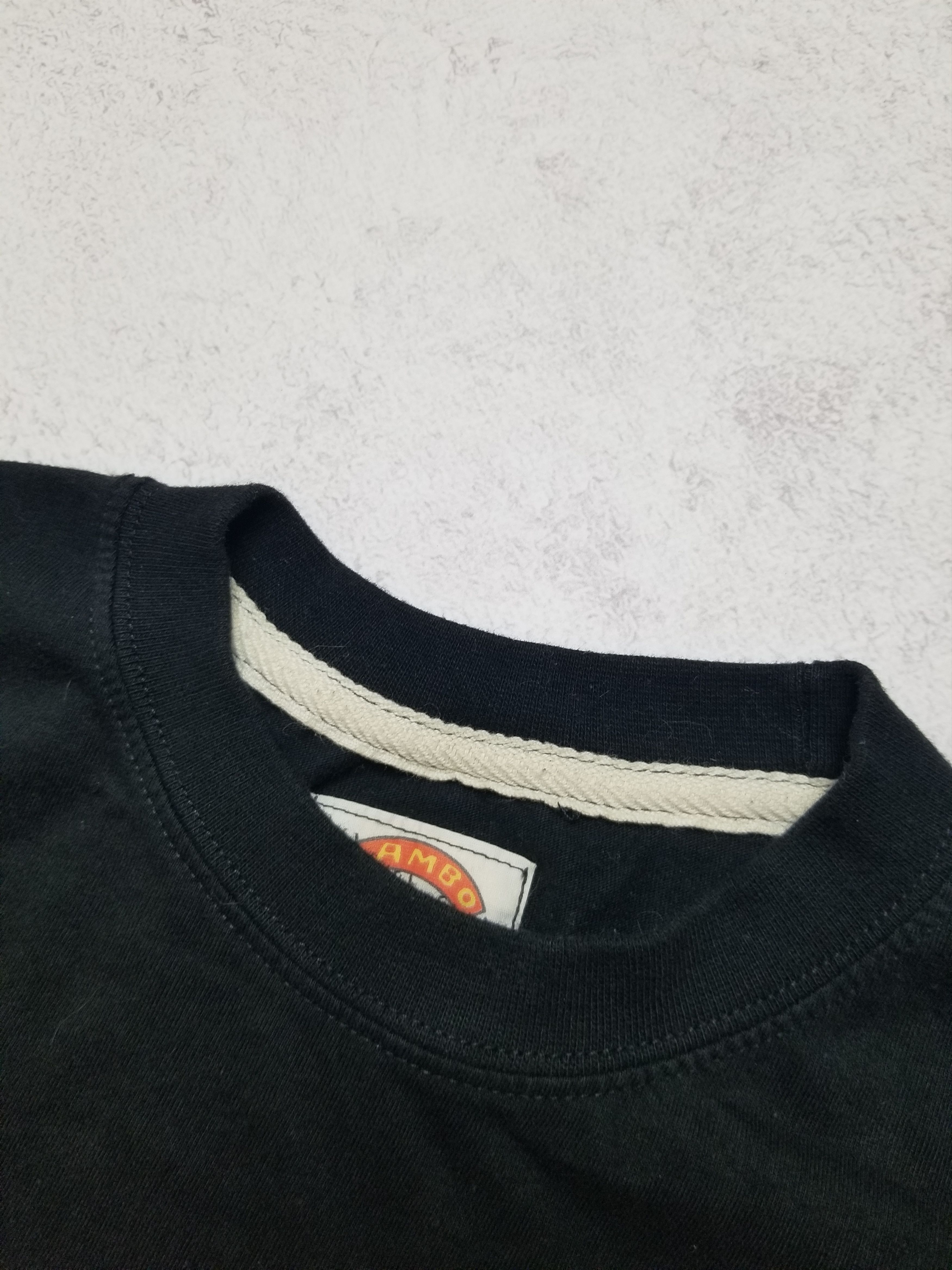 Vintage Mambo 2000 Pope and Bear Black T-shirt Tee