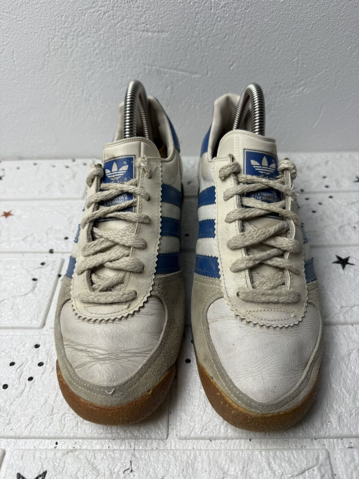 Adidas Adidas Rom 70-80's Vintage US6 UK5.5 EUR38 Sneakers Rare Size US 6 / EU 39 - 5 Thumbnail