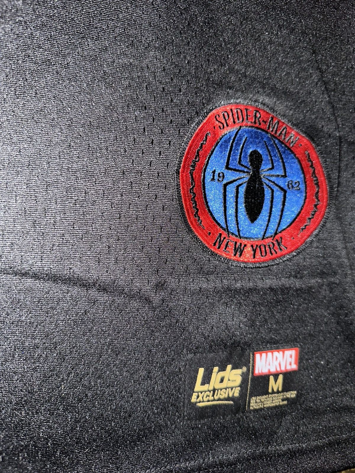 Marvel Comics Lids Exclusive Marvel Spiderman Parker Mesh Baseball Jersey Size US M / EU 48-50 / 2 - 4 Thumbnail