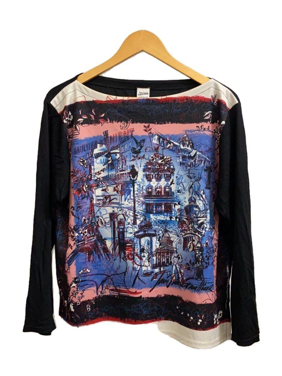 Jean Paul Gaultier Floral Sketch Long Sleeve Top Size S / US 4 / IT 40 - 1 Thumbnail