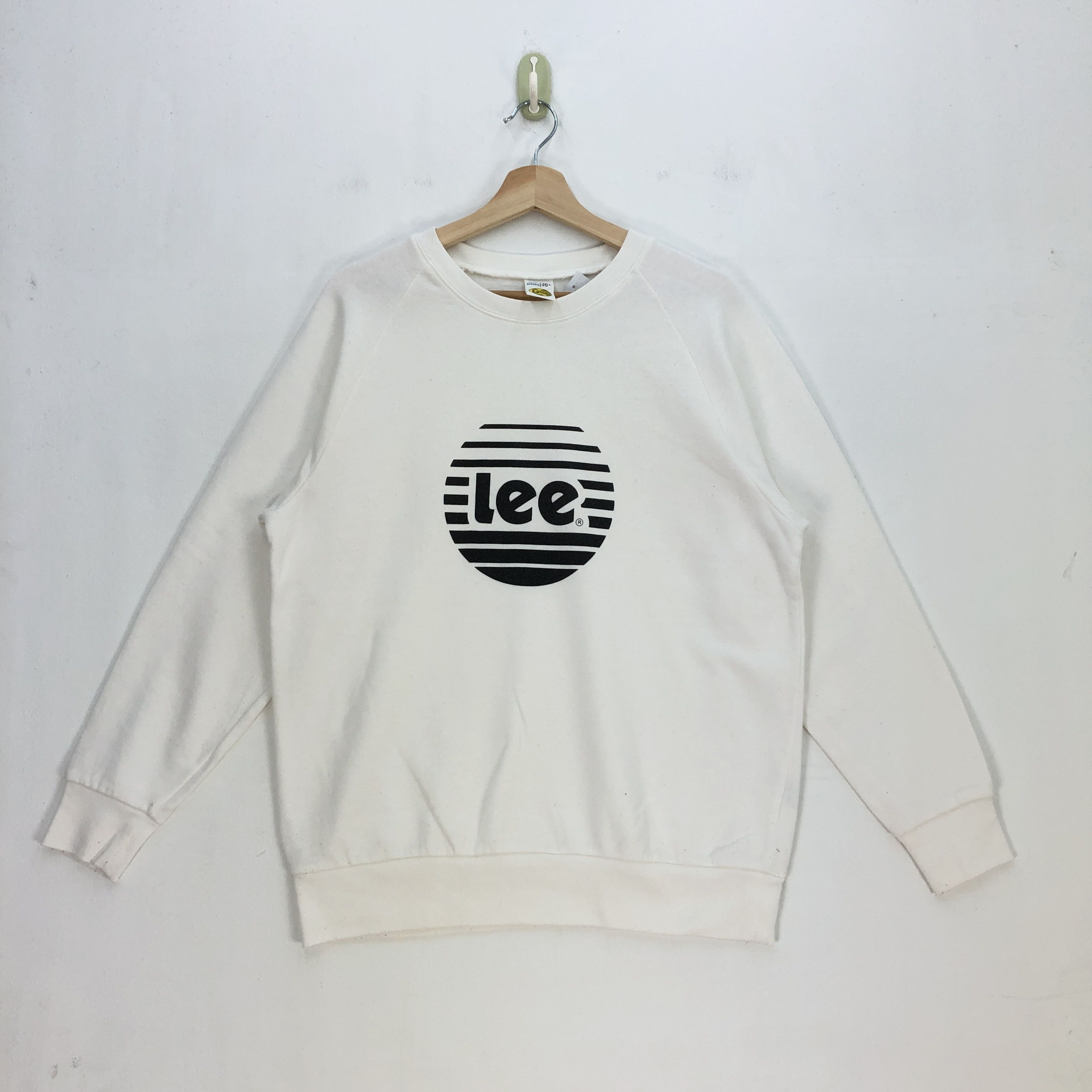 Lee Vintage 90s Lee Sweatshirt HD Lee Union Sweater Pullover Size US L / EU 52-54 / 3 - 1 Thumbnail