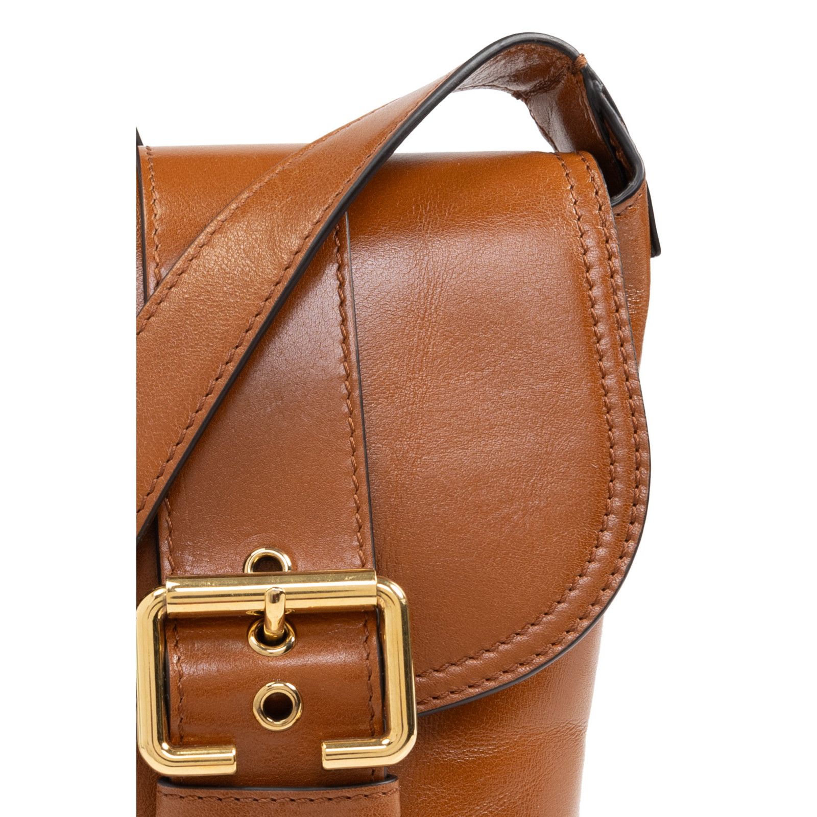 Chloe Chloe Mini Camera Clay Brown Shiny Leather Shoulder Bag New Size ONE SIZE - 5 Thumbnail
