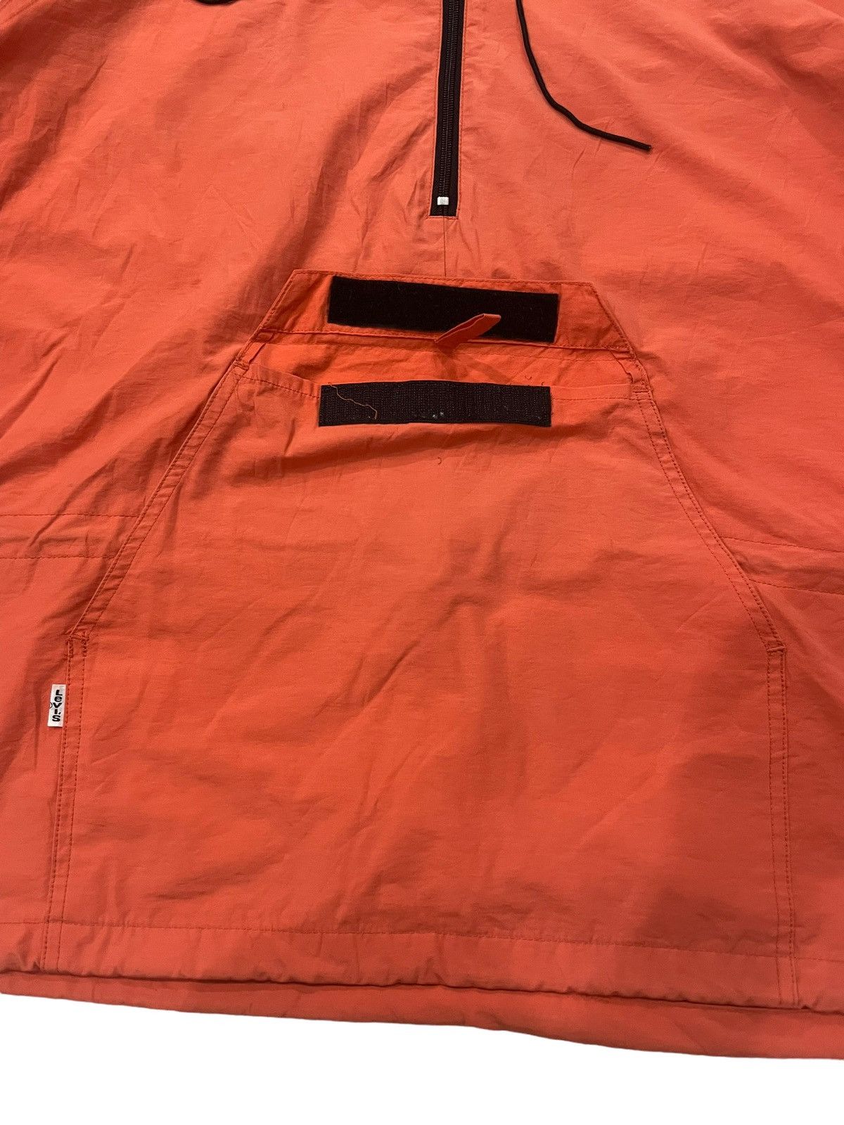 If Six Was Nine Vtg 90s Levi’s White tag Half Zip Pull Over Windbreaker Size US M / EU 48-50 / 2 - 7 Thumbnail