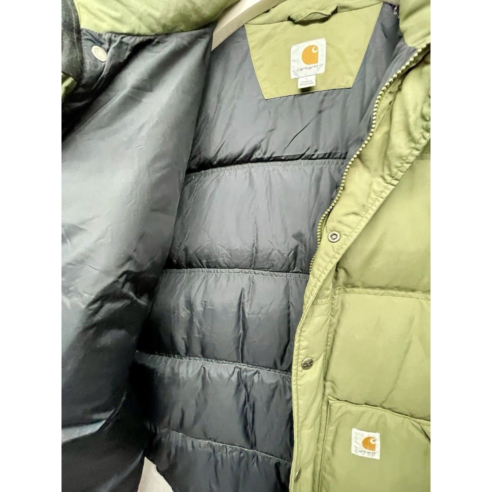 Carhartt VTG CARHARTT 100117 KALKASKA DOWN TRADITIONAL JACKET PUFFER Size US L / EU 52-54 / 3 - 5 Thumbnail