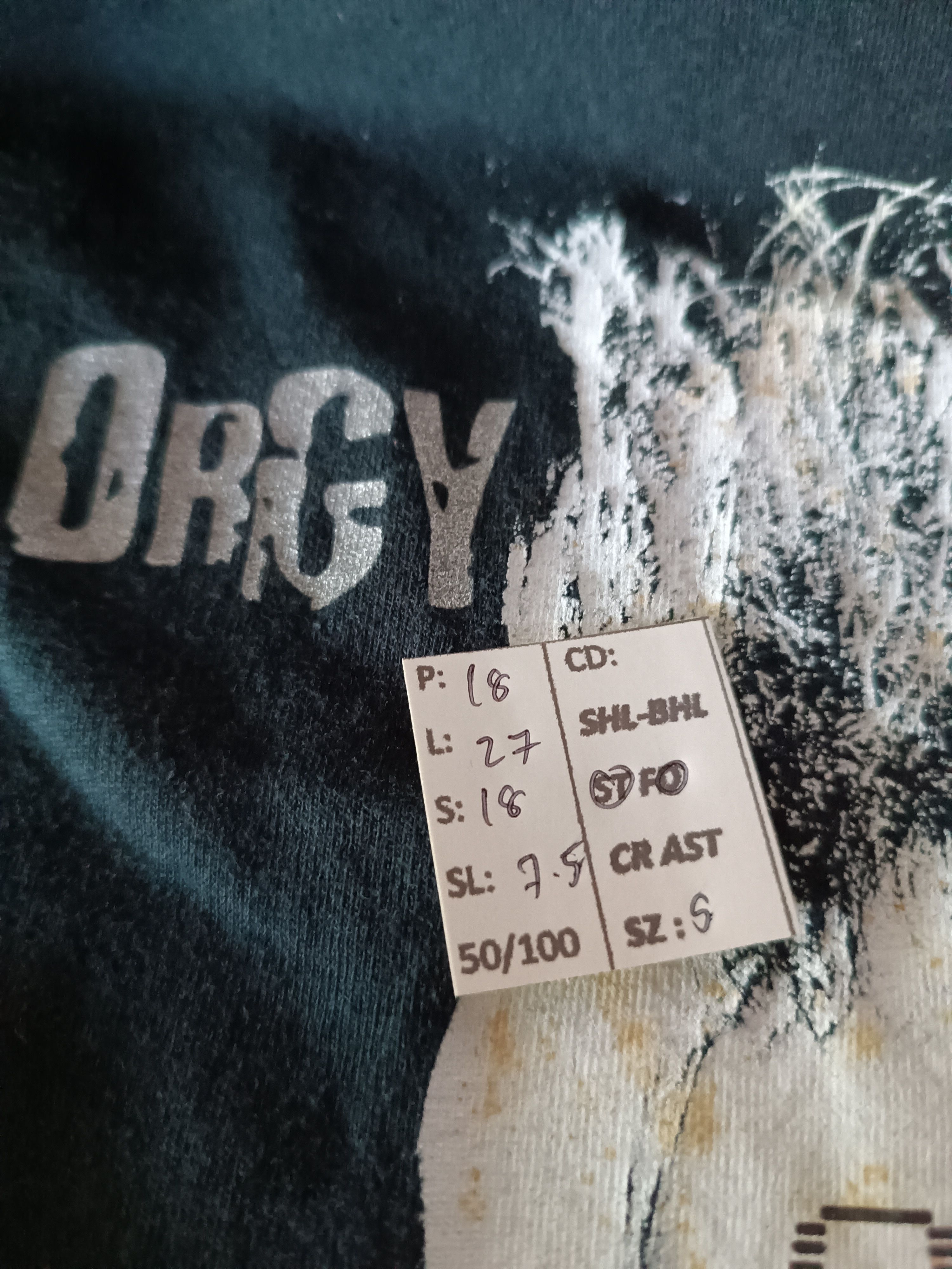 Band Tees RARE🔥VINTAGE 2000s ORGY BAND korn bizkit rammstein Size US S / EU 44-46 / 1 - 12 Thumbnail