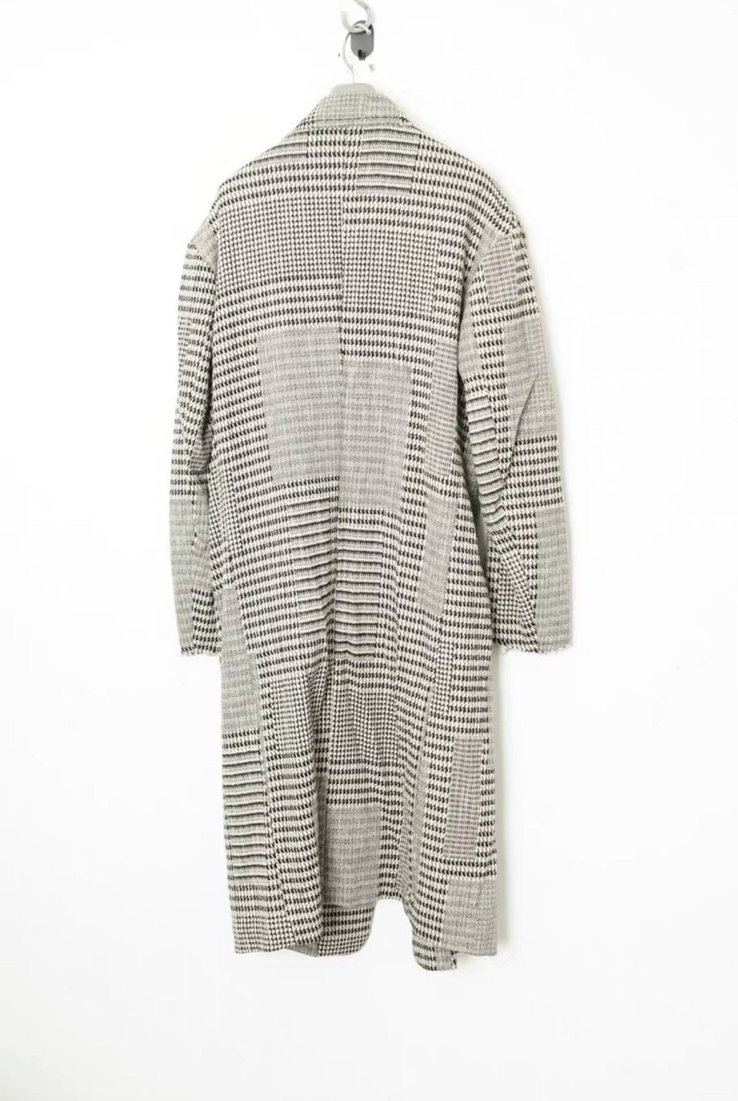 Yohji Yamamoto Yohji Yamamoto Artisanal Distressed Patchwork Wool Coat Size US M / EU 48-50 / 2 - 7 Thumbnail