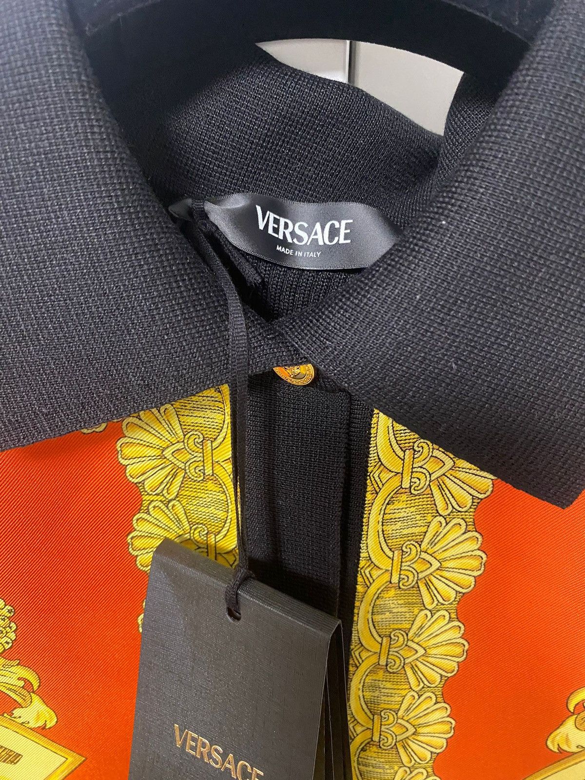Versace Versace Barocco Goddess Cardigan Dress Size M / US 6-8 / IT 42-44 - 3 Thumbnail