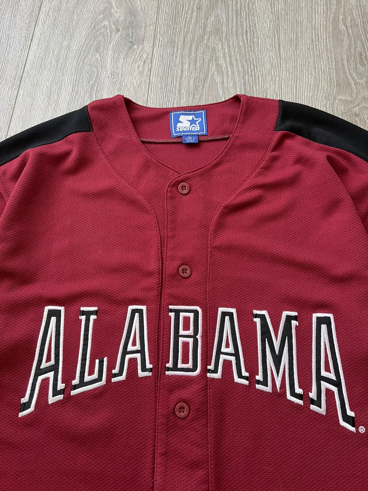 Starter Vintage Starter Alabama Crimson Tide Baseball Jersey Size US L / EU 52-54 / 3 - 4 Thumbnail