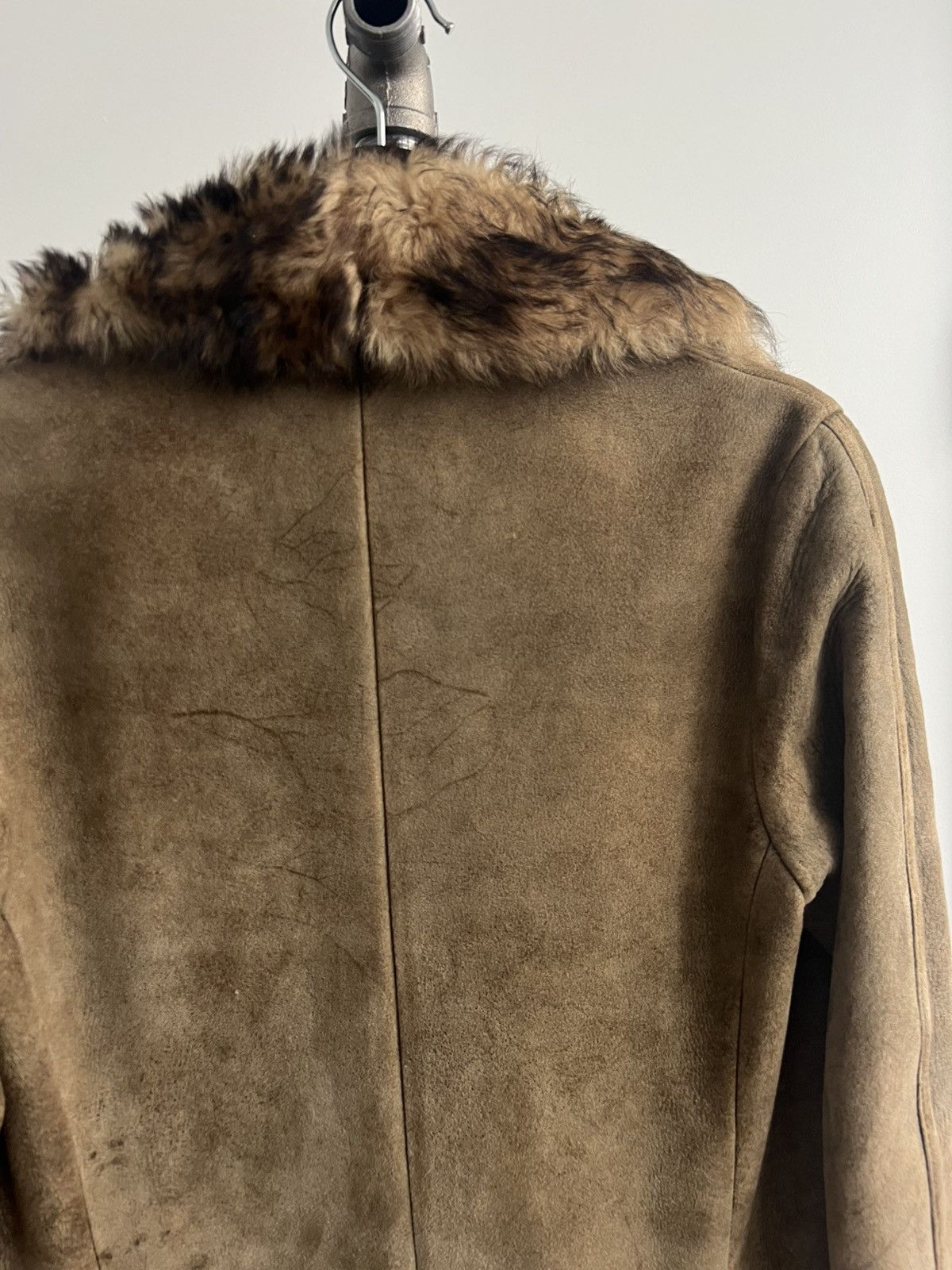 A.F. Vandevorst AW00 Fur-Collar Leather Coat Size US S / EU 44-46 / 1 - 11 Thumbnail