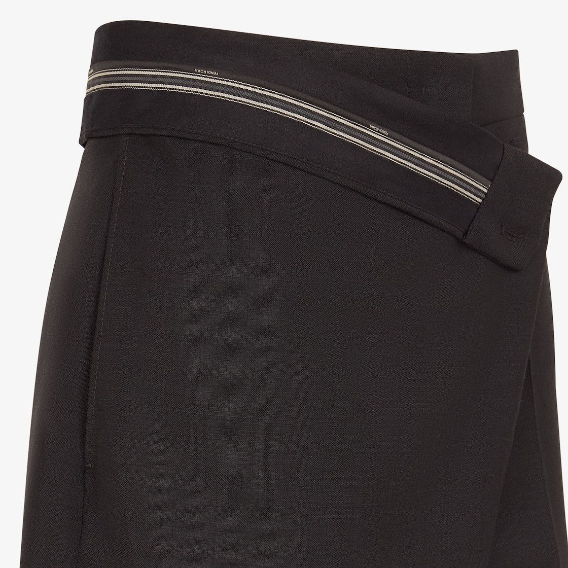 Fendi o1s1wg110825 Shorts in Black Size 28" / US 6 / IT 42 - 3 Thumbnail