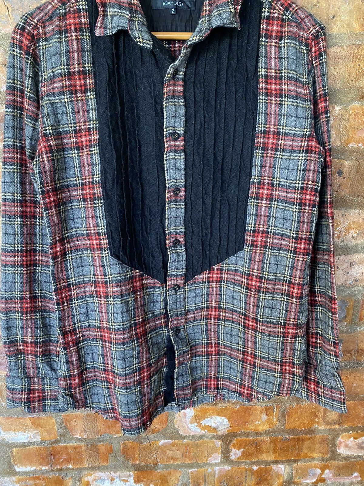 ABAHOUSE × Japanese Brand × Nepenthes 2000s Abahouse check and pleated western wool Size US M / EU 48-50 / 2 - 4 Thumbnail