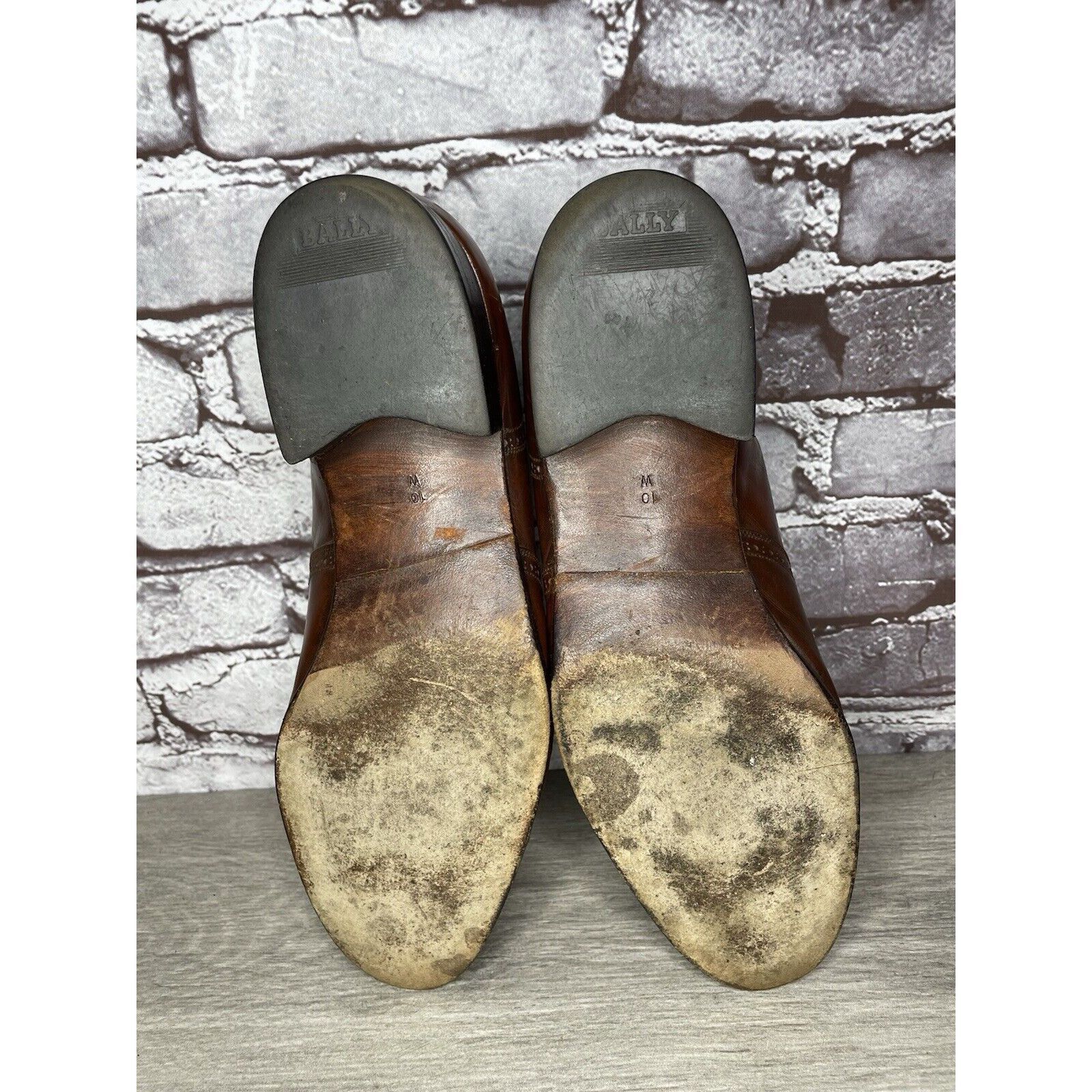 Bally Bally Satolas Brown Leather Wingtip Tassel Loafer Dress Shoe Size US 10 / EU 43 - 14 Thumbnail