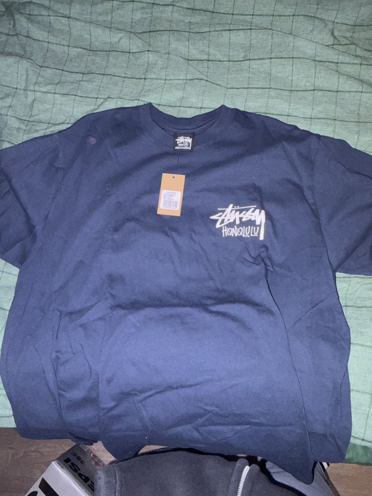 Stussy Navy Stussy Honolulu Chapter tshirt Size US M / EU 48-50 / 2 - 1 Thumbnail